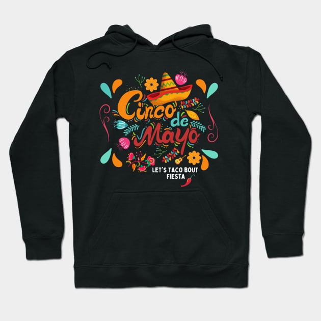 Cinco de Mayo Celebration Hoodie by ChasingTees